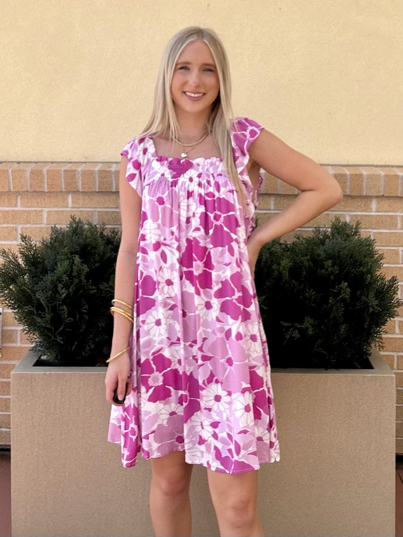 FRONT VIEW OF AVA IN DRESS