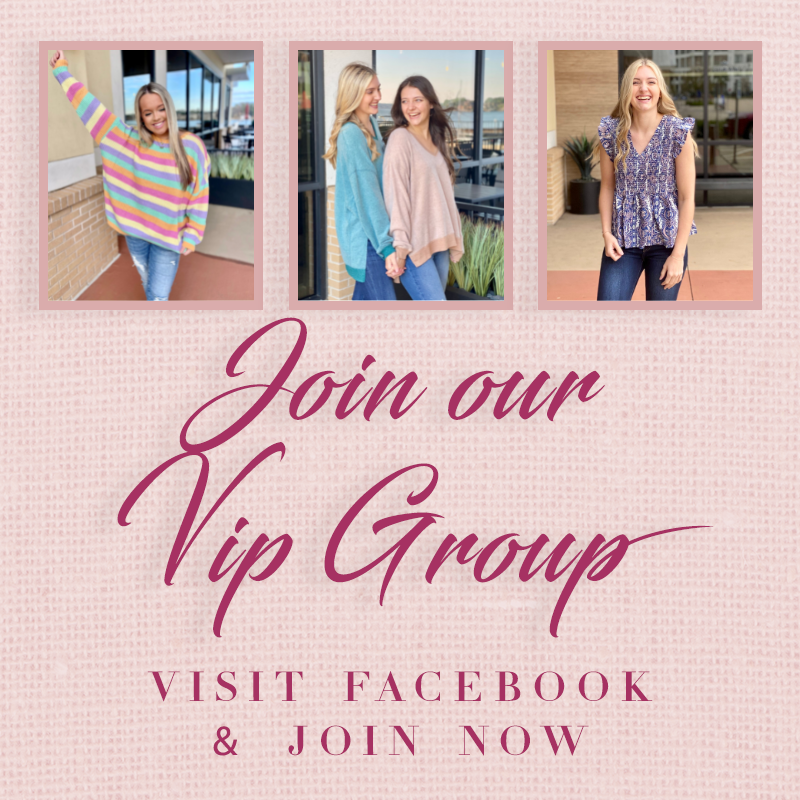Join our VIP group. Visit Facebook and join now 