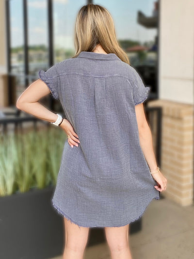 BACK VIEW OF JENNA IN DRESS