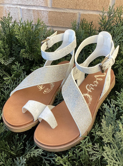 SIDE VIEW OF SANDALS