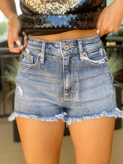 FRONT VIEW OF SHORTS