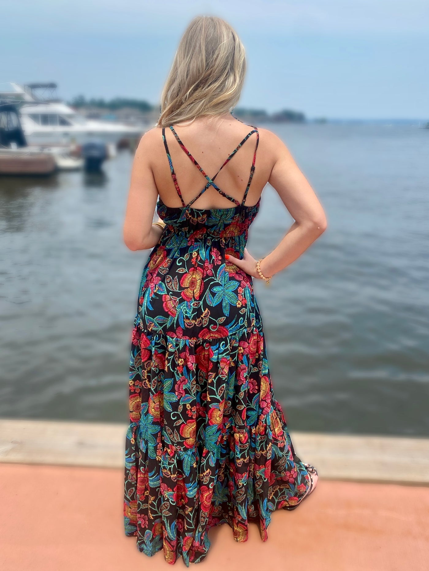 BACK VIEW OF DRESS