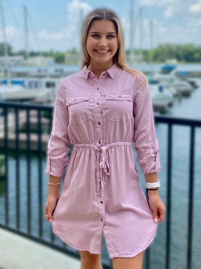 FRONT VIEW OF JENNA IN DRESS
