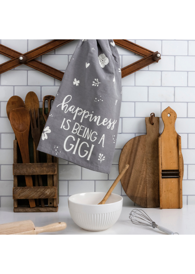 KITCHEN TOWEL - HAPPINESS IS BEING A GIGI