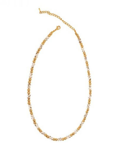GOLD BEADED NECKLACE