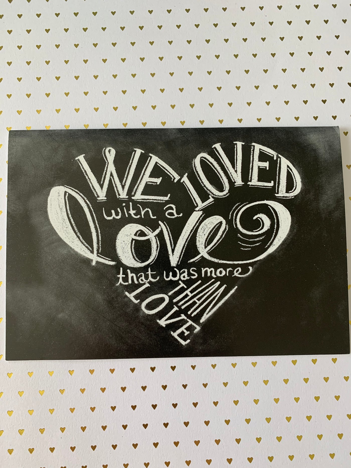 GREETING CARD - MORE THAN LOVE