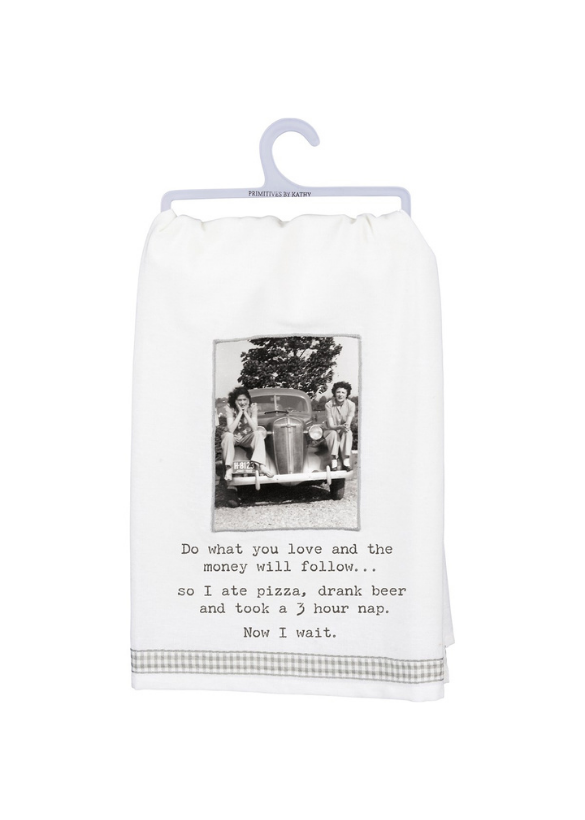 KITCHEN TOWEL - DO WHAT YOU LOVE AND THE