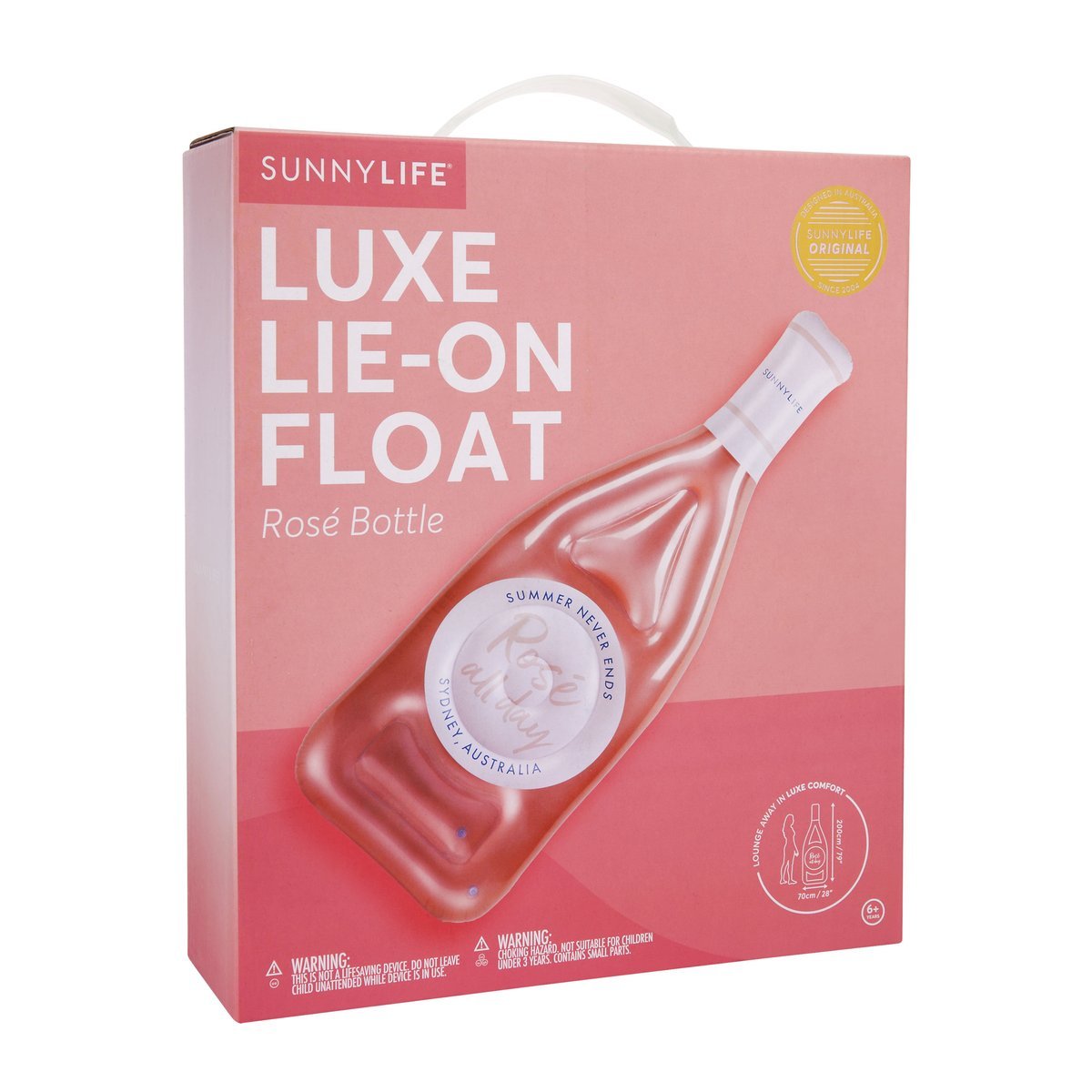 LUXE LIE-ON FLOAT ROSE BOTTLE