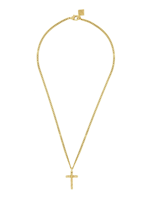 CRUZ NECKLACE 91 - GOLD  PLATED/M