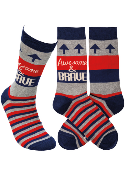 SOCKS - AWESOME AND BRAVE