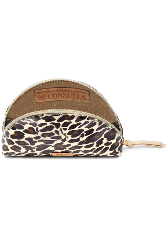 LARGE COSMETIC - MONA BROWN LEOPARD