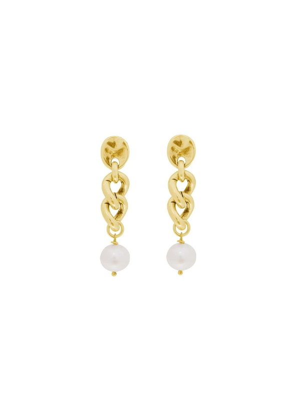PERLE EARRINGS 91 - GOLD PLATED